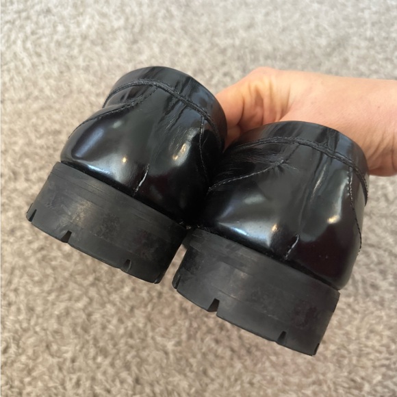 J.Crew Winona Lug Sole Penny Loafers in Spazzolato Leather - Picture 7 of 10